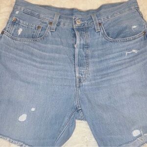 Levi’s Women’s Blue Denim Shorts